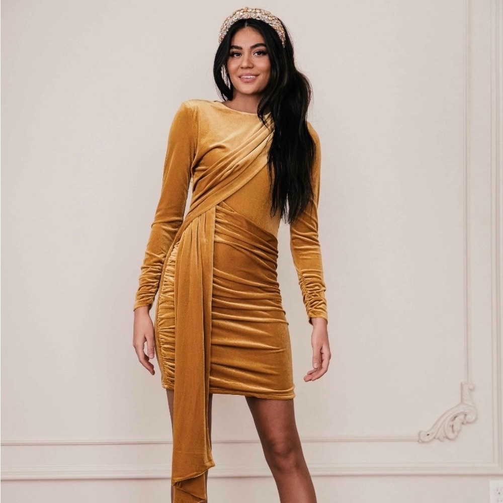 Jessakae Gold Noor Dress